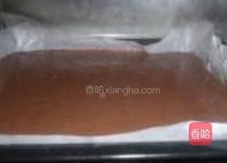 长颈鹿纹蛋糕卷的做法图解17