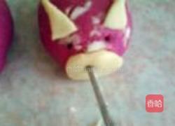 小猪豆沙包的做法图解13