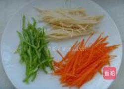 筋饼土豆丝的做法图解3