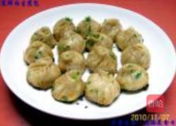 榨菜鲜肉生煎包的做法图解27