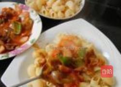 洋葱鸡胗意面的做法图解9