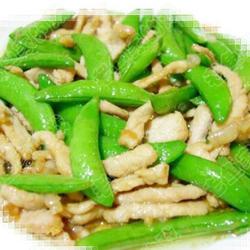 甜豆肉丝的做法[图]