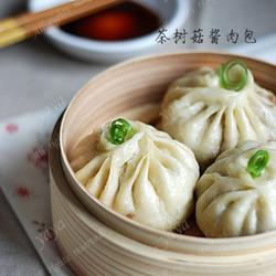 茶树菇酱肉包的做法[图]