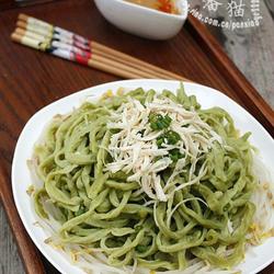 凉拌菠菜手擀面的做法[图]