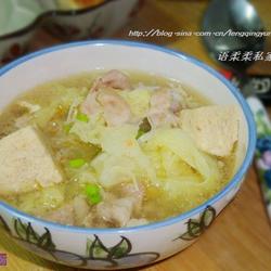 冻豆腐菜汤的做法[图]