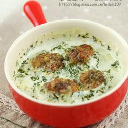 奶香烩肉丸的做法[图]