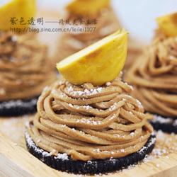 芝士栗子蒙布朗的做法[图]