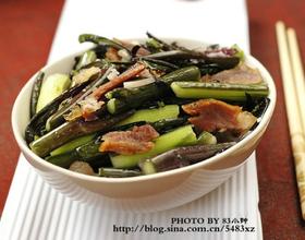 腊肉菜苔[图]