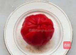 砂糖拌西红柿的做法图解4
