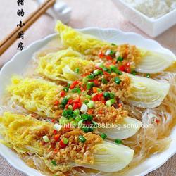 蒜蓉粉丝蒸娃娃菜的做法[图]