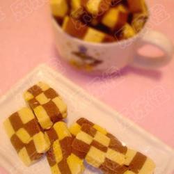 棋格饼干的做法[图]