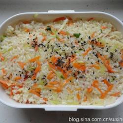 胡萝卜炒饭的做法[图]