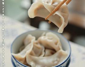 韭菜鲜肉馅饺子