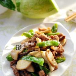 青椒杏鲍菇炒肉丝的做法[图]