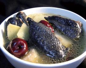 山药乌鸡汤