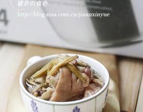 猪脚黄花煲[图]