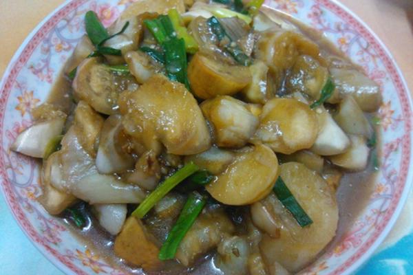 蚝油焖白茄