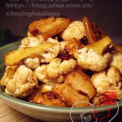 香辣大盘花菜的做法[图]