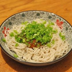 懒人尖椒黄豆酱拌面的做法[图]
