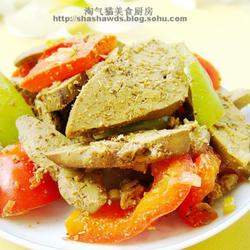 孜然爆鸡肝的做法[图]