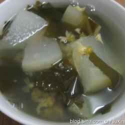 海带冬瓜绿豆汤的做法[图]