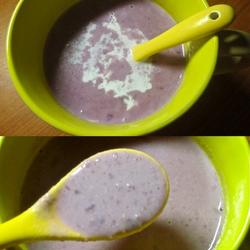 紫薯小米奶粥的做法[图]