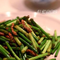 蒜薹炒肉的做法[图]