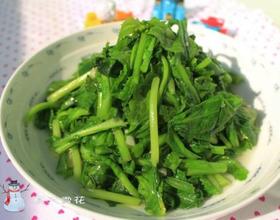 爆炒芥菜苗