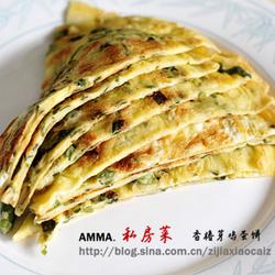 香椿芽鸡蛋饼的做法[图]