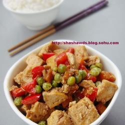素烧什锦豆腐的做法[图]