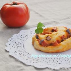 番茄披萨酱面包卷的做法[图]