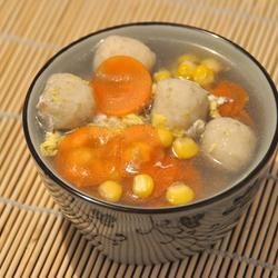 香菇鸡肉丸子汤的做法[图]