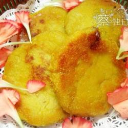 香煎豆沙红薯饼的做法[图]