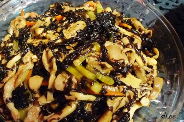 凤尾菇烧紫菜