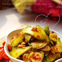 芥蓝炒肉的做法[图]