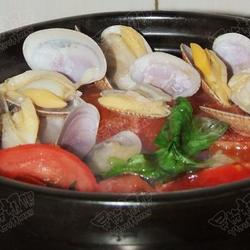西红柿花蛤汤的做法[图]