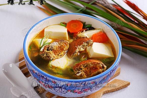 豆腐河蟹汤