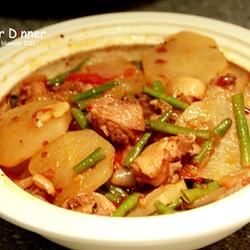 香辣鸡块锅的做法[图]