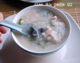 瑶柱皮蛋瘦肉粥[图]