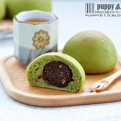 抹茶红豆包的做法[图]