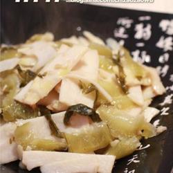 酸菜炒笋片的做法[图]