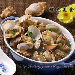原汁白蛤的做法[图]