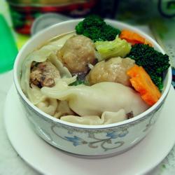 上汤鲜肉水饺的做法[图]