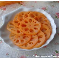 橙汁脆藕的做法[图]