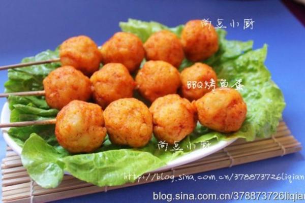 BBQ烤鱼蛋