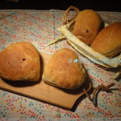 花生酱提子黑麦面包的做法[图]