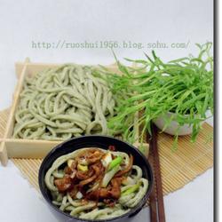 松柳苗面条的做法[图]