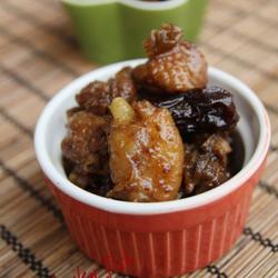 花雕红枣焖鸭的做法[图]