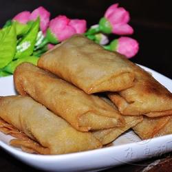 雪菜肉泥春卷的做法[图]
