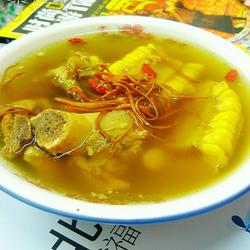 虫草花龙骨汤的做法[图]